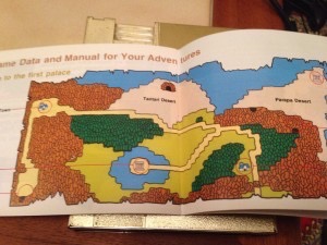 Zelda II map