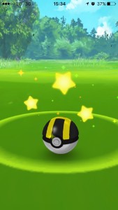 Ultra Pokeball at level 20